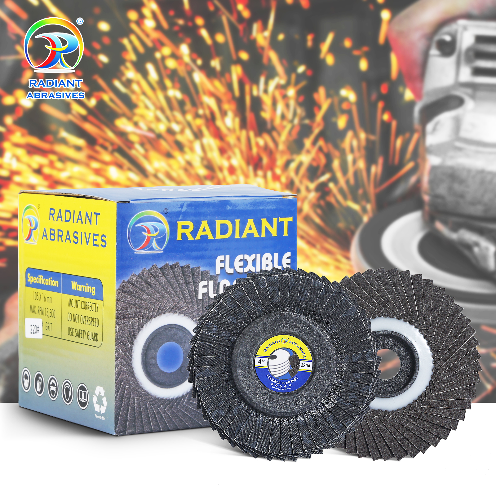 Flexible flap disc