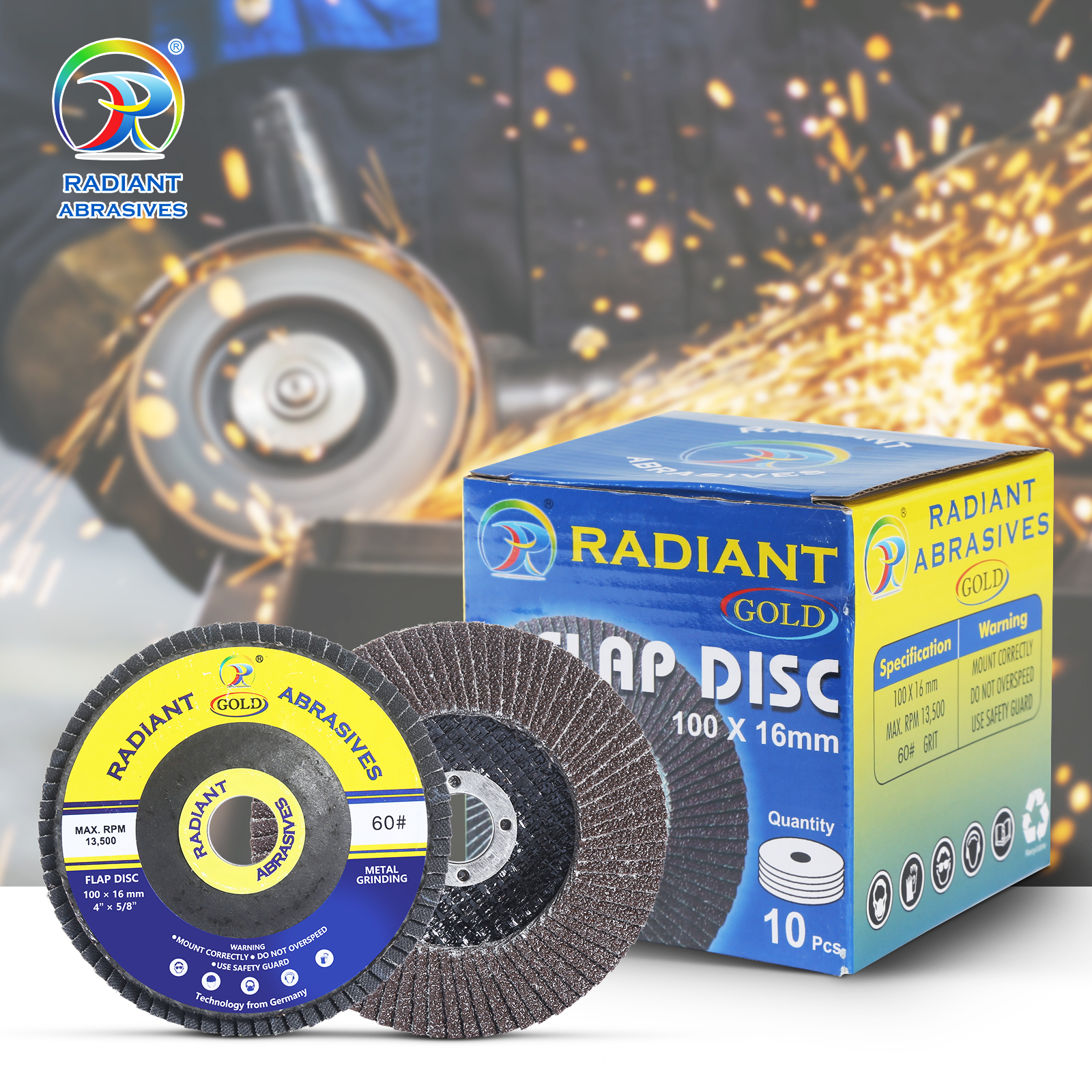 Flap Disc – Gold